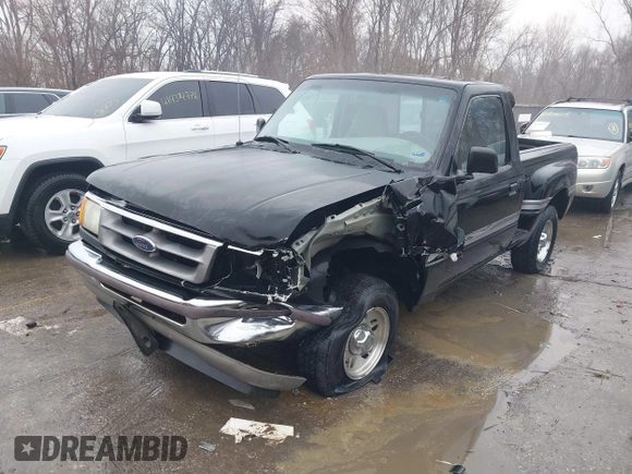 1997 Ford Ranger XLT with VIN 1FTCR10A6VPB40151, listed as a IAAI auction lot 41452862 with 138,631 mi miles. Bid and sale history available at carsss.com. Image 18.