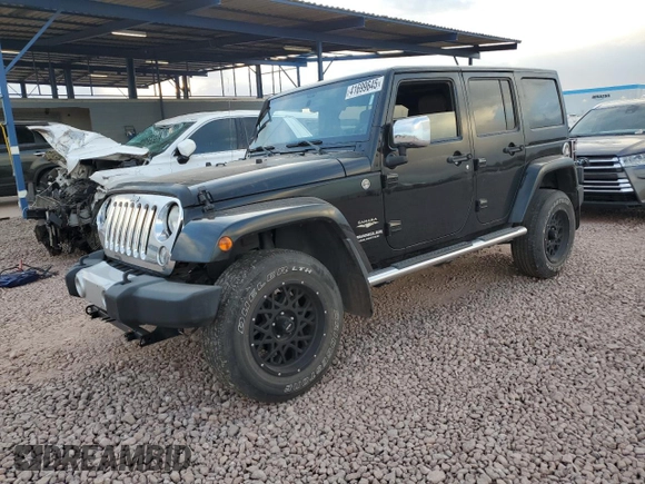 2014 Jeep Wrangler Unlimited Sahara with VIN 1C4BJWEG1EL109197, listed as a Copart auction lot 41699645 with 168,391 mi miles and Salvage Title. Bid and sale history available at carsss.com. Image 1.