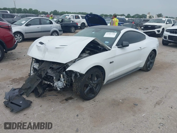 2022 Ford Mustang GT with VIN 1FA6P8CF2N5123125, listed as a IAAI auction lot 42407318 with 47,170 mi miles and . Bid and sale history available at DreamBid. Image 17.