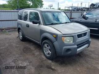 2003 Honda Element EX z VIN 5J6YH28523L041086, wystawiony jako IAAI lot #42220327 z przebiegiem 154 522 mil mil oraz . Historia ofert i sprzedaży dostępna na DreamBid. Obrazek 1.
