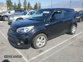 2019 Kia Soul with VIN KNDJN2A29K7693985, listed as a Copart auction lot 54877805 with Not provided miles and Salvage title. Bid and sale history available at DreamBid. Image 1.