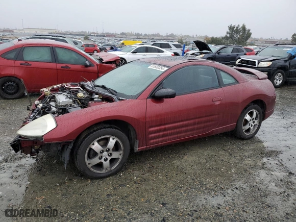 2003 Mitsubishi Eclipse GS with VIN 4A3AC44G43E186463, listed as a Copart auction lot 81650354 with 96,369 mi miles and Clean Title. Bid and sale history available at carsss.com. Image 1.