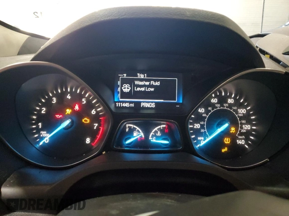2018 Ford Escape SEL with VIN 1FMCU0HD4JUA01988, listed as a Copart auction lot 48298675 with 111,445 mi miles and Salvage Title. Bid and sale history available at carsss.com. Image 9.