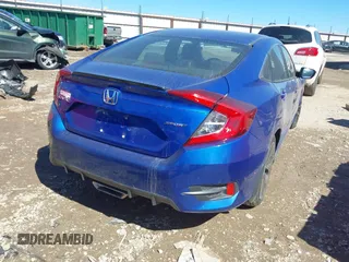 2019 Honda Civic Sedan Sport with VIN 2HGFC2F8XKH577032, listed as a IAAI auction lot 41688606 with 111,518 mi miles. Bid and sale history available at carsss.com. Image 4.