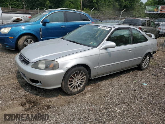 2000 Honda Civic EX z VIN 1HGEJ8247YL022770, wystawiony jako Copart lot #58949795 z przebiegiem 139 099 mil mil oraz Szkoda całkowita • Salvage title. Historia ofert i sprzedaży dostępna na DreamBid. Obrazek 1.