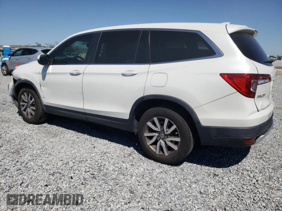 2020 Honda Pilot EX-L with VIN 5FNYF5H51LB024599, listed as a Copart auction lot 49504135 with 72,447 mi miles and Salvage Title. Bid and sale history available at carsss.com. Image 2.