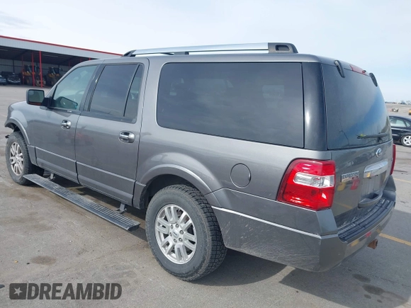 2014 Ford Expedition Max Limited z VIN 1FMJK2A51EEF35056, wystawiony jako IAAI lot #42160938 z przebiegiem 191 992 mil mil oraz . Historia ofert i sprzedaży dostępna na DreamBid. Obrazek 3.