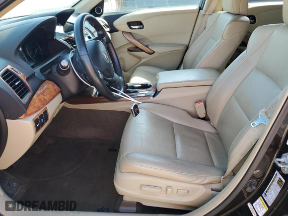 2014 Acura RDX Tech Pkg with VIN 5J8TB3H55EL016324, listed as a Copart auction lot 50629145 with 159,902 mi miles and Salvage Title. Bid and sale history available at carsss.com. Image 7.