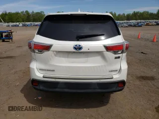 2016 Toyota Highlander Hybrid Limited with VIN 5TDDCRFH1GS017357, listed as a Copart auction lot 51720963 with 178,055 mi miles. Bid and sale history available at carsss.com. Image 6.