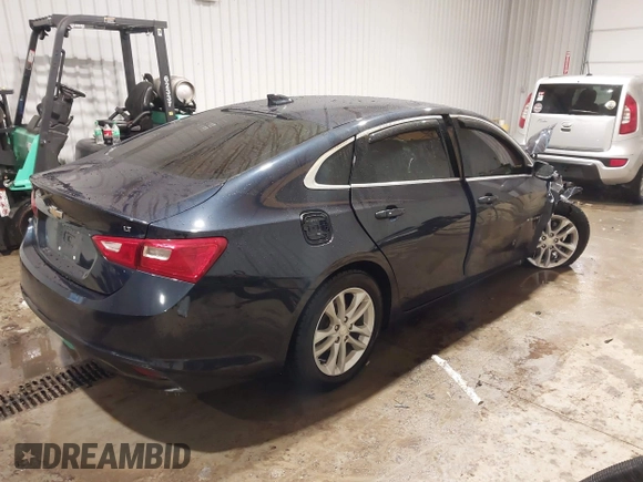 2017 Chevrolet Malibu LT with VIN 1G1ZE5ST2HF113074, listed as a IAAI auction lot 41628470 with 93,810 mi miles and . Bid and sale history available at DreamBid. Image 4.