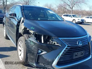 2017 Lexus RX with VIN 2T2BZMCA4HC100920, listed as a IAAI auction lot 41744507 with 92,740 mi miles. Bid and sale history available at carsss.com. Image 1.