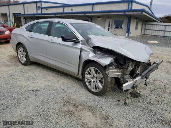 2016 Chevrolet Impala LS with VIN 2G11X5SA1G9201188, listed as a Copart auction lot 85582484 with 182,932 mi miles and Salvage Title. Bid and sale history available at carsss.com. Image 4.