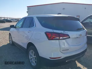 2023 Chevrolet Equinox LT with VIN 3GNAXKEG2PL118556, listed as a IAAI auction lot 41804831 with 39,743 mi miles and . Bid and sale history available at carsss.com. Image 3.