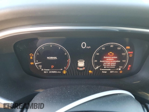 2023 Acura MDX w/Technology Package with VIN 5J8YE1H43PL032761, listed as a Copart auction lot 46911465 with 19,092 mi miles and Salvage Title. Bid and sale history available at carsss.com. Image 9.
