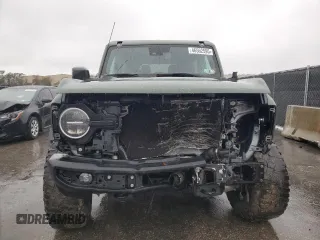 2021 Ford Bronco with VIN 1FMDE5AH7MLA79865, listed as a Copart auction lot 46552595 with 33,636 mi miles and Salvage Title. Bid and sale history available at carsss.com. Image 5.