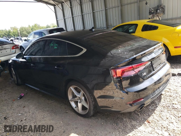 2019 Audi A5 Sportback Premium Plus with VIN WAUENCF5XKA097701, listed as a Copart auction lot 63949423 with 41,879 mi miles. Bid and sale history available at carsss.com. Image 2.
