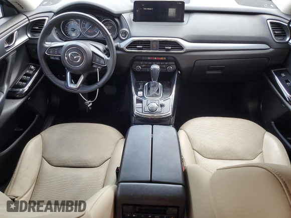 2021 Mazda CX-9 Touring with VIN JM3TCACY7M0511939, listed as a Copart auction lot 56715985 with 44,305 mi miles and Salvage title. Bid and sale history available at DreamBid. Image 8.