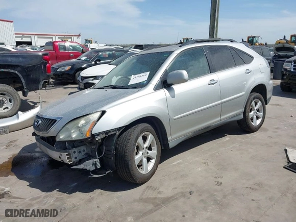 2008 Lexus RX 350 with VIN 2T2GK31U68C038129, listed as a IAAI auction lot 41793210 with 158,761 mi miles. Bid and sale history available at carsss.com. Image 2.