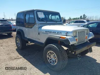1994 Jeep Wrangler S with VIN 1J4FY19P9RP438376, listed as a IAAI auction lot 41751057 with 165,407 mi miles. Bid and sale history available at carsss.com. Image 1.
