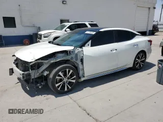 2018 Nissan Maxima SV with VIN 1N4AA6AP3JC397614, listed as a Copart auction lot 61796335 with 91,896 mi miles and Salvage title. Bid and sale history available at DreamBid. Image 1.