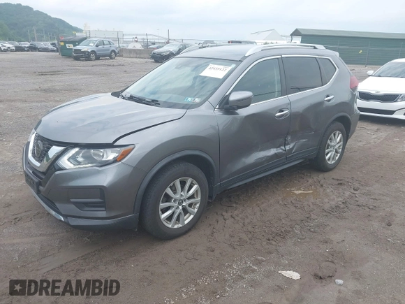 2019 Nissan Rogue SV с VIN KNMAT2MT7KP560345, выставлен на аукционе IAAI как лот 42435122 с пробегом 60 595 миль миль и . История ставок и продаж доступна на DreamBid. Изображение 17.