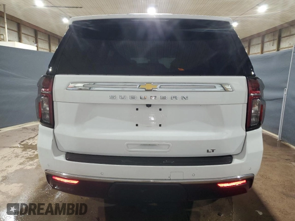 2023 Chevrolet Suburban LT with VIN 1GNSCCKD1PR291784, listed as a Copart auction lot 42632445 with 65,259 mi miles and Clean Title. Bid and sale history available at DreamBid. Image 6.