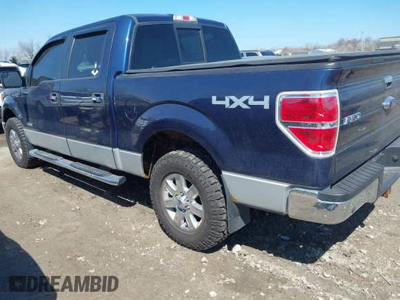 2013 Ford F-150 XL with VIN 1FTFW1ET1DFD46837, listed as a IAAI auction lot 42017411 with 120,023 mi miles. Bid and sale history available at carsss.com. Image 14.