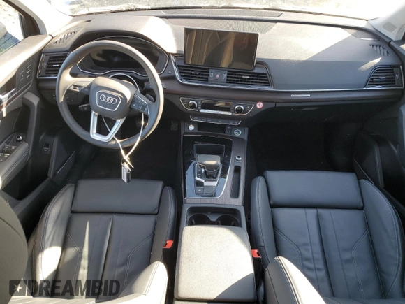 2024 Audi Q5 S line Premium Plus with VIN WA1EAAFY0R2030276, listed as a Copart auction lot 42703395 with 0 mi miles and Clean Title. Bid and sale history available at carsss.com. Image 8.