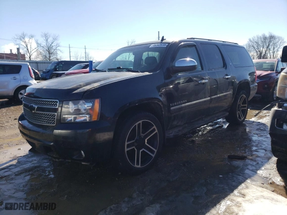 2013 Chevrolet Suburban LTZ with VIN 1GNSKKE79DR282121, listed as a Copart auction lot 46343935 with 180,807 mi miles and Non Repairable. Bid and sale history available at carsss.com. Image 1.