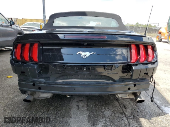 2023 Ford Mustang EcoBoost with VIN 1FATP8UH0P5103641, listed as a Copart auction lot 54839325 with 46,319 mi miles and Clean Title. Bid and sale history available at carsss.com. Image 6.