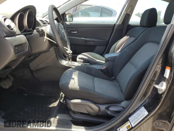2009 Mazda Mazda3 i Touring Value with VIN JM1BK32G491214365, listed as a Copart auction lot 54385935 with 172,953 mi miles and Salvage Title. Bid and sale history available at carsss.com. Image 7.