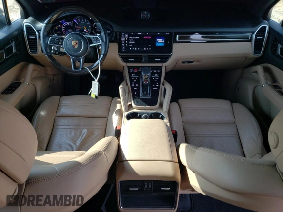 2019 Porsche Cayenne with VIN WP1AA2AYXKDA08134, listed as a Copart auction lot 52077825 with 53,719 mi miles and Salvage Title. Bid and sale history available at DreamBid. Image 8.