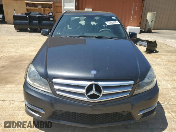 2012 Mercedes-Benz C 250 Sport with VIN WDDGF4HB0CR234798, listed as a Copart auction lot 53260695 with 91,731 mi miles and Salvage Title. Bid and sale history available at DreamBid. Image 5.
