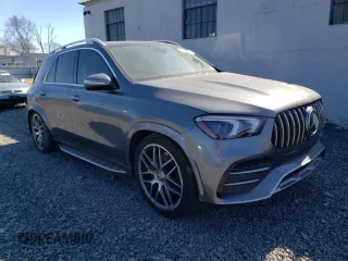 2021 Mercedes-Benz GLE 53 AMG z VIN 4JGFB6BB0MA506784, wystawiony jako Copart lot #47267345 z przebiegiem 106 191 mil mil oraz Szkoda całkowita • Salvage title. Historia ofert i sprzedaży dostępna na DreamBid. Obrazek 4.