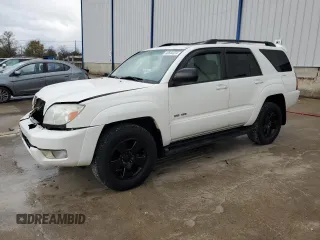 2005 Toyota 4Runner SR5 с VIN JTEBU14RX50073763, выставлен на аукционе Copart как лот 54052635 с пробегом 234 904 миль миль и На запчасти • Non repairable. История ставок и продаж доступна на DreamBid. Изображение 1.