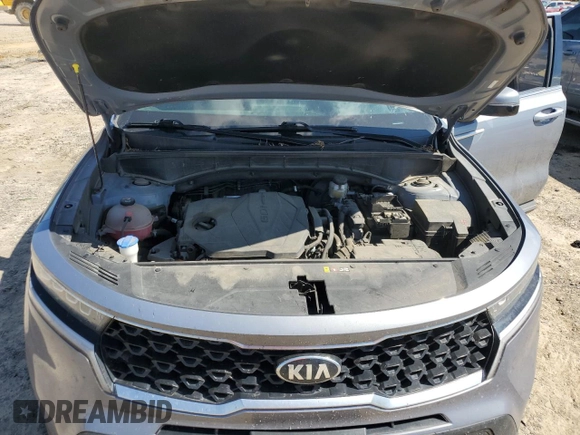 2021 Kia Sorento LX z VIN 5XYRG4LC3MG021795, wystawiony jako Copart lot #59050315 z przebiegiem 111 575 mil mil oraz Szkoda całkowita • Salvage title. Historia ofert i sprzedaży dostępna na DreamBid. Obrazek 12.