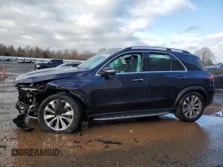 2022 Mercedes-Benz GLE 450 with VIN 4JGFB5KB7NA583387, listed as a Copart auction lot 45001595 with Not provided miles and Salvage title. Bid and sale history available at DreamBid. Image 1.