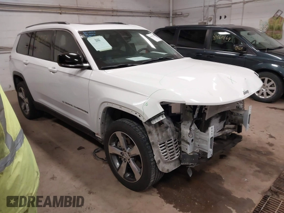 2022 Jeep Grand Cherokee Limited z VIN 1C4RJKBG7N8526645, wystawiony jako IAAI lot #41615158 z przebiegiem 36 576 mil mil oraz . Historia ofert i sprzedaży dostępna na DreamBid. Obrazek 1.