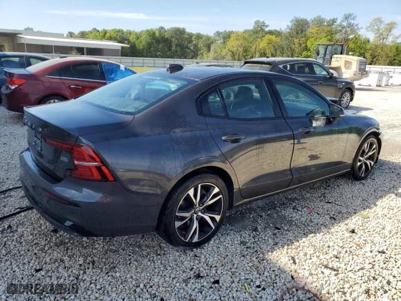 2024 Volvo S60 Core Dark Theme with VIN 7JRL12FKXRG321144, listed as a Copart auction lot 50887685 with 23,141 mi miles and Clean Title. Bid and sale history available at carsss.com. Image 3.