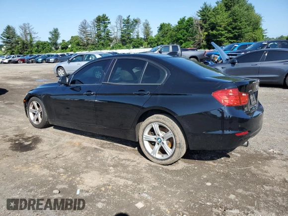 2014 BMW 3 Series 320i xDrive with VIN WBA3C3G57ENS71376, listed as a Copart auction lot 60874995 with Not provided miles and Salvage title. Bid and sale history available at DreamBid. Image 2.