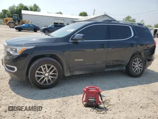 2017 GMC Acadia SLE with VIN 1GKKNLLA2HZ215682, listed as a Copart auction lot 60563135 with 134,700 mi miles and Salvage title. Bid and sale history available at DreamBid. Image 1.