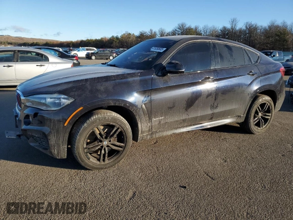 2015 BMW X6 xDrive50i with VIN 5UXKU6C52F0F94480, listed as a Copart auction lot 41539505 with 148,175 mi miles and Salvage Title. Bid and sale history available at carsss.com. Image 1.
