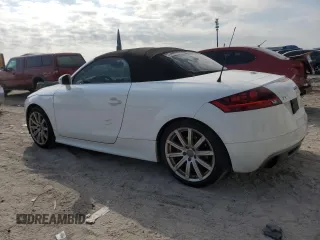 2014 Audi TT Premium Plus with VIN TRUSFAFK0E1003543, listed as a Copart auction lot 44124635 with 122,270 mi miles and Salvage title. Bid and sale history available at DreamBid. Image 2.