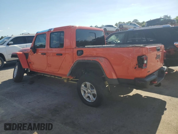 2023 Jeep Gladiator Rubicon FarOut z VIN 1C6JJTBM8PL587129, wystawiony jako Copart lot #53805935 z przebiegiem 46 790 mil mil oraz Szkoda całkowita • Salvage title. Historia ofert i sprzedaży dostępna na DreamBid. Obrazek 2.