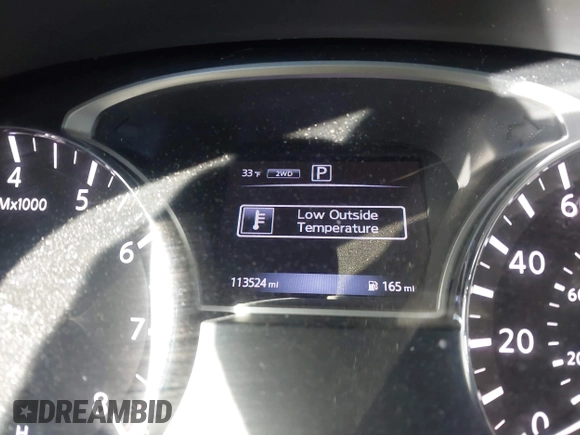 2017 Nissan Pathfinder SL with VIN 5N1DR2MMXHC906193, listed as a IAAI auction lot 41888171 with 113,524 mi miles. Bid and sale history available at carsss.com. Image 15.