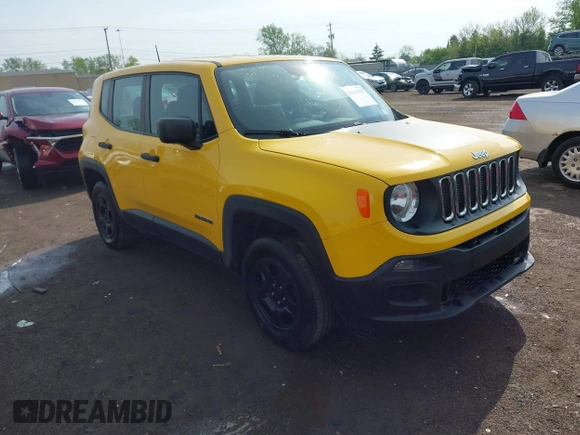 2018 Jeep Renegade Upland with VIN ZACCJBAB3JPH71523, listed as a IAAI auction lot 42153123 with 59,613 mi miles and . Bid and sale history available at DreamBid. Image 1.