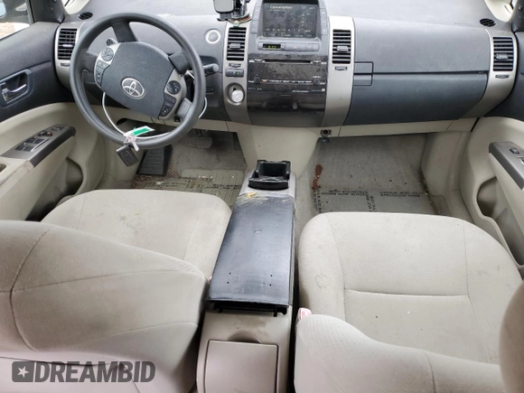 2008 Toyota Prius with VIN JTDKB20U287771418, listed as a Copart auction lot 53076135 with 128,719 mi miles and Salvage Title. Bid and sale history available at DreamBid. Image 8.
