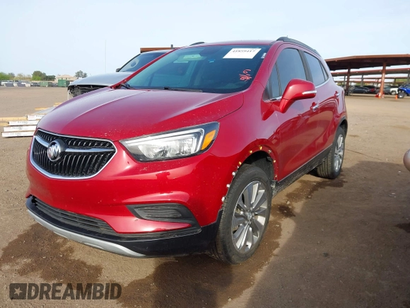 2019 Buick Encore Preferred with VIN KL4CJESBXKB829956, listed as a IAAI auction lot 41859417 with 33,540 mi miles. Bid and sale history available at carsss.com. Image 18.