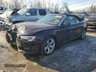 2014 Audi A5 Premium Plus z VIN WAULFAFH6EN003023, wystawiony jako Copart lot #89317495 z przebiegiem 80 715 mil mil oraz Szkoda całkowita • Salvage title. Historia ofert i sprzedaży dostępna na DreamBid. Obrazek 1.