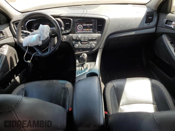 2013 Kia Optima Hybrid EX with VIN KNAGM4AD6D5039886, listed as a Copart auction lot 52507824 with 120,135 mi miles and Salvage Title. Bid and sale history available at carsss.com. Image 8.